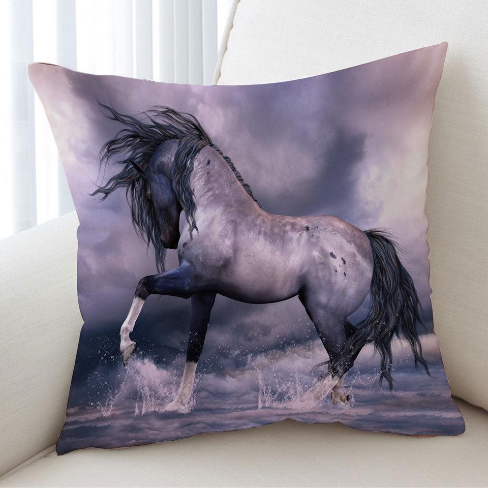 Untamed Spirit Stunning Horse Art Cushion