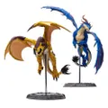 World of Warcraft - Bronze Proto-Drake and Blue Highland Drake 1/12 Scale Posed Figure 2-Pack