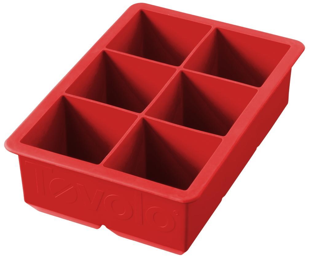 Tovolo: King Cube Ice Tray - Apple Red