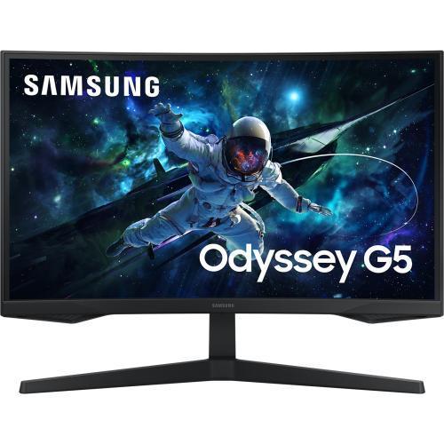 Samsung Odyssey G5 27" QHD 165Hz Curved Gaming Monitor 2560x1440 - 1ms -