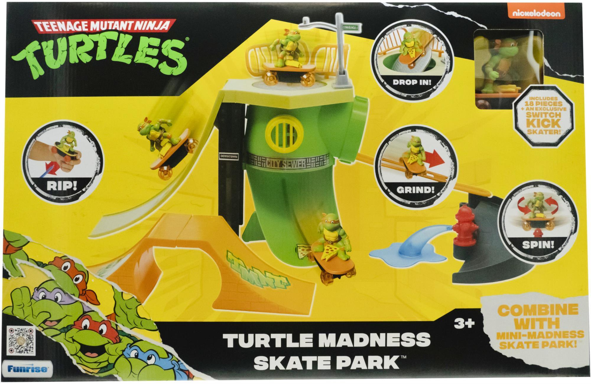 Teenage Mutant Ninja Turtles Switch Kick Turtle Madness Skate Park (Classic)