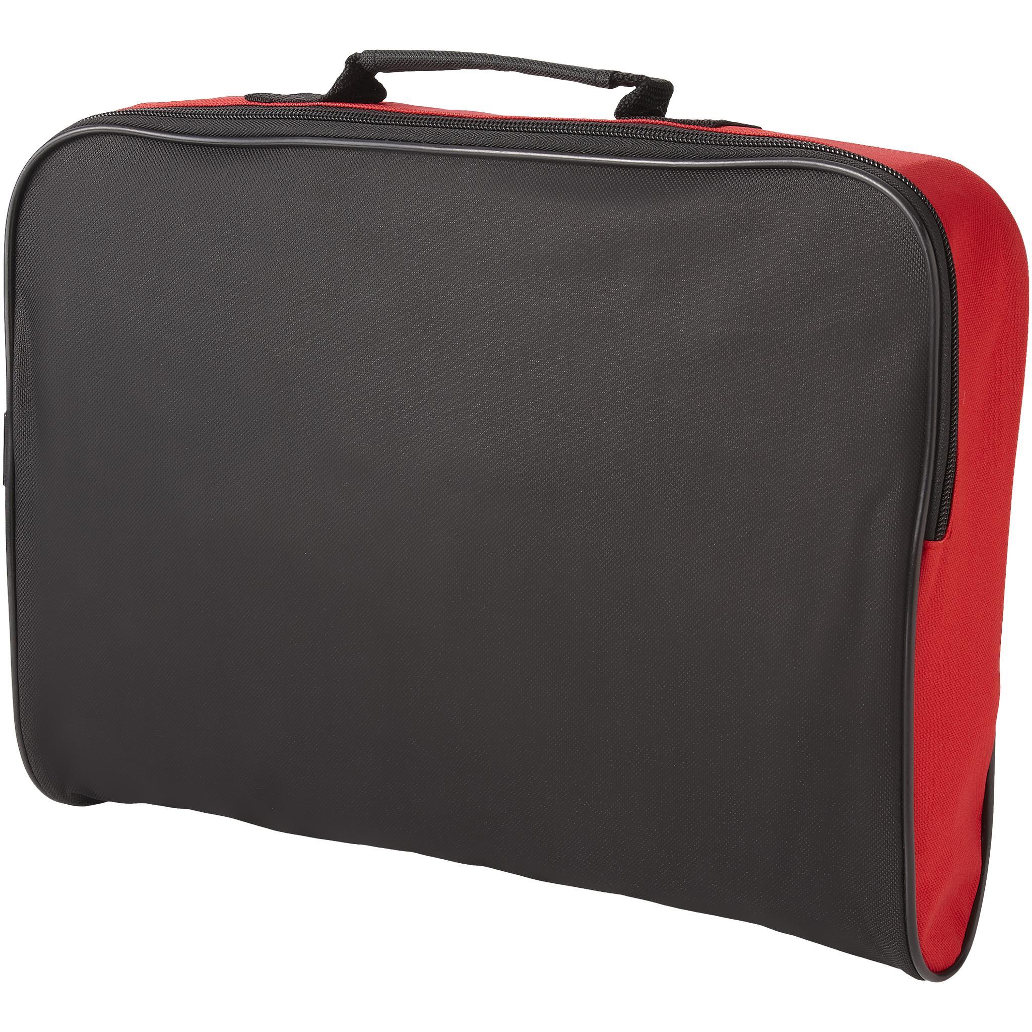 Bullet Florida Conference Bag (Solid Black/Red) (40 x 8 x 27cm)