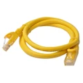 8Ware CAT6A Cable 1m - Yellow Color RJ45 Ethernet Network LAN UTP Patch Cord Snagless PL6A-1YEL