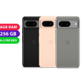 Google Pixel 8 5G (8GB RAM, 256GB, Obsidian) - BRAND NEW