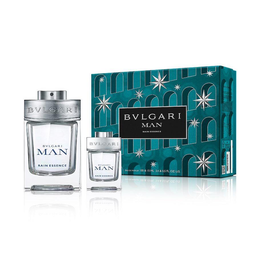 New Bvlgari Man Rain Essence Eau De Parfum Gift Set 100ml* Perfume