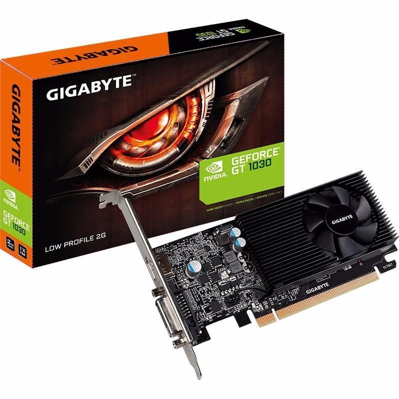 Gigabyte GV-N1030D5-2GL N1030D5 2GL NVIDIA Video/Graphics Card, 4K@60Hz HDMI DVI 2xDisplays