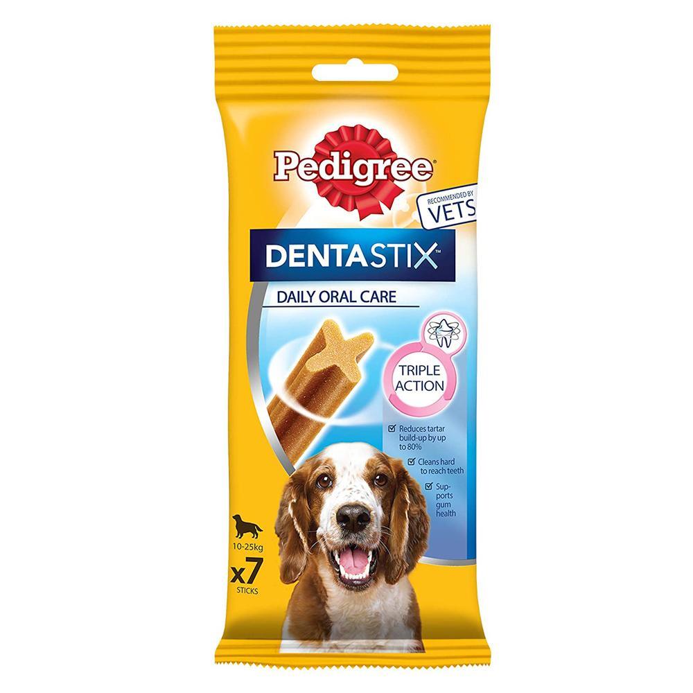Pedigree Dentastix Medium Breed Oral Care Dog Chew Treat 10 x 7 Pack