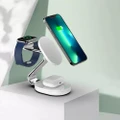 MagSafe 3-in-1 Magnetic Wireless Charger for iphone12/13 Apple Watch Headphones