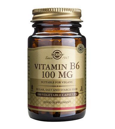 Vitamin B6 (Pyridoxine) 100mg - 100 Vege Capsules