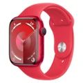 Apple Smartwatch MRXK3QL/A Red 45 mm Unisex Smartwatch with Advanced Features and Stylish Design