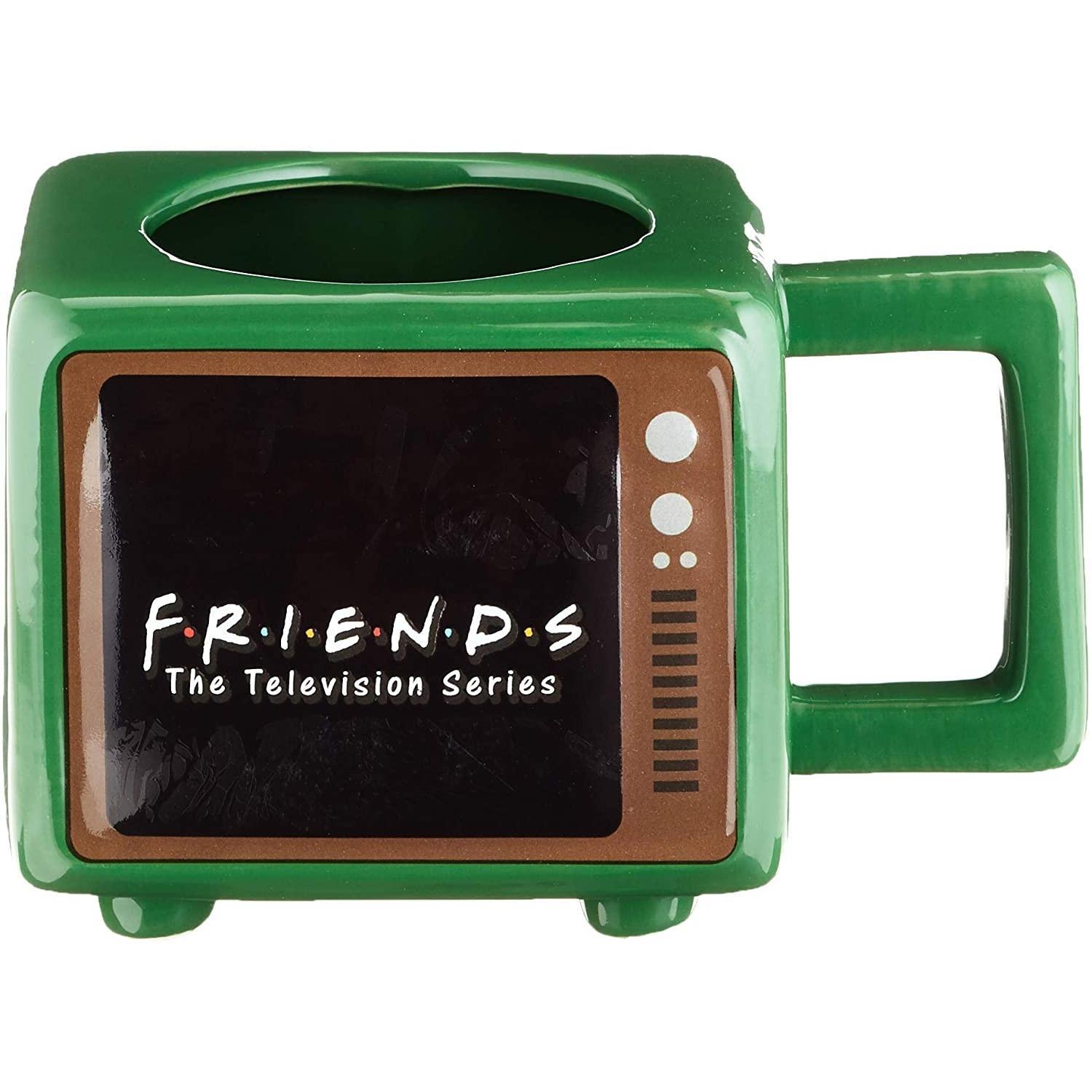 Friends Rather Be Watching Heat Changing Mug (Green) (One Size)