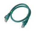 8Ware CAT6A Cable 0.25m (25cm) - Green Color RJ45 Ethernet Network LAN UTP Patch Cord Snagless PL6A-0.25GRN