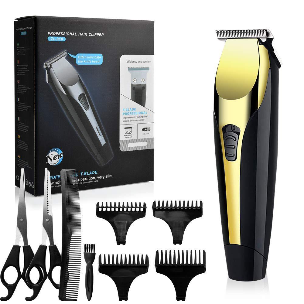 Men's Hair Clipper, Electric Cordless Hair Trimmer Kit Professional Body Groomer Beard Trimmer Hair Clippers Haircut Trimmer for Men/Kids/Baby/Barber