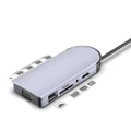Hidden cable USB C HUB Gigabit Ethernet port for Huawei Apple MacBook notebook