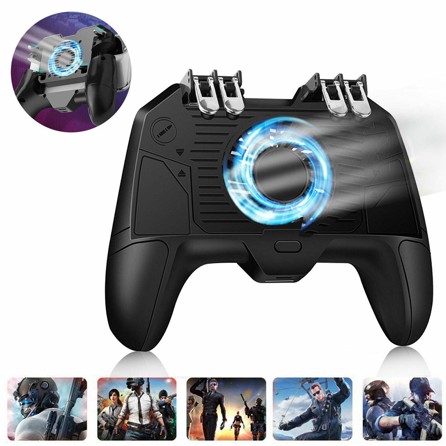 For W11 PUBG Mobile Phone Game Controller Gamepad Joystick For iPhone Android