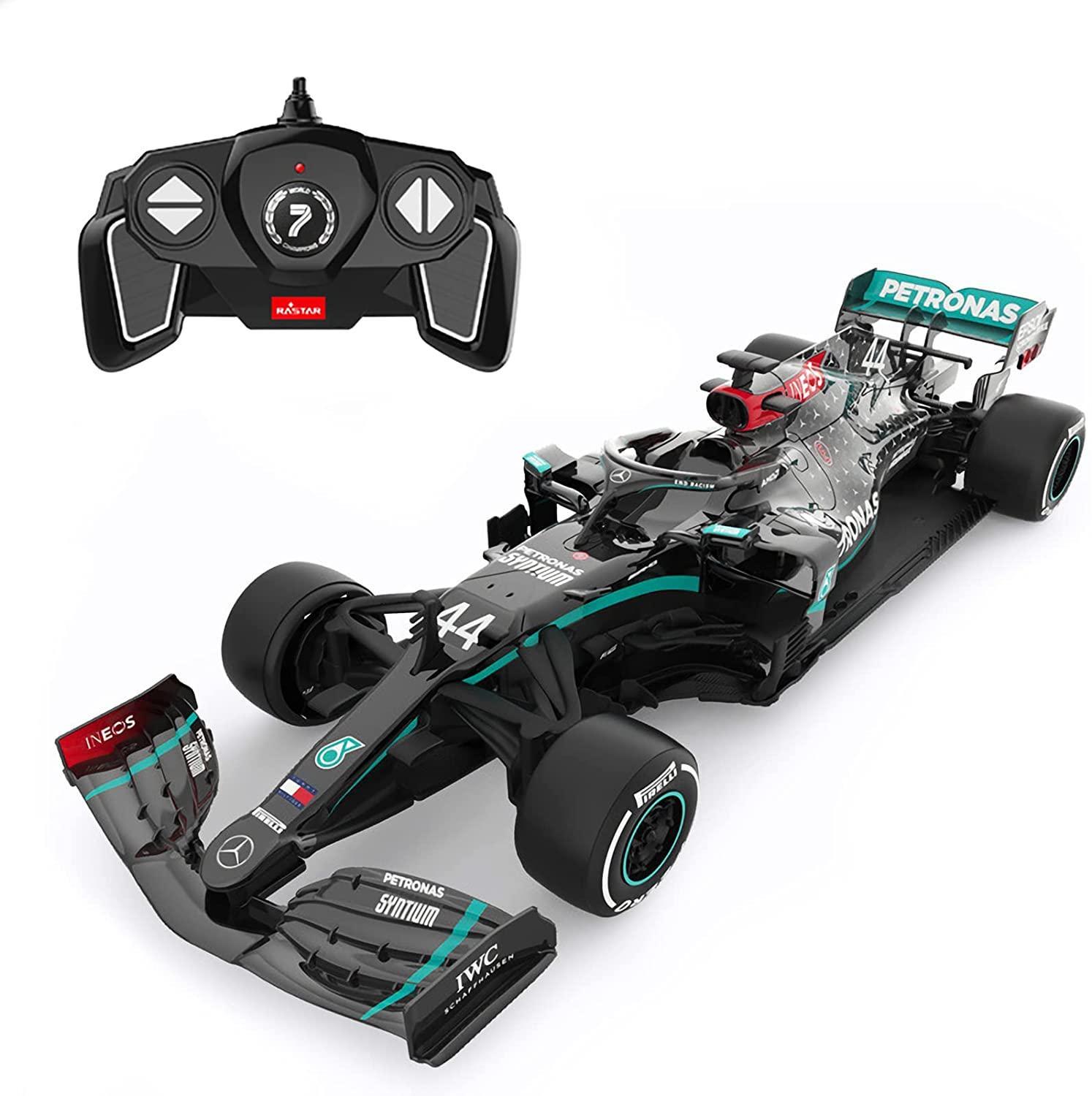 1: 18 Mercedes-Benz Mercedes F1 formula car / remote control toy car model car (battery version F1 car 31cm)