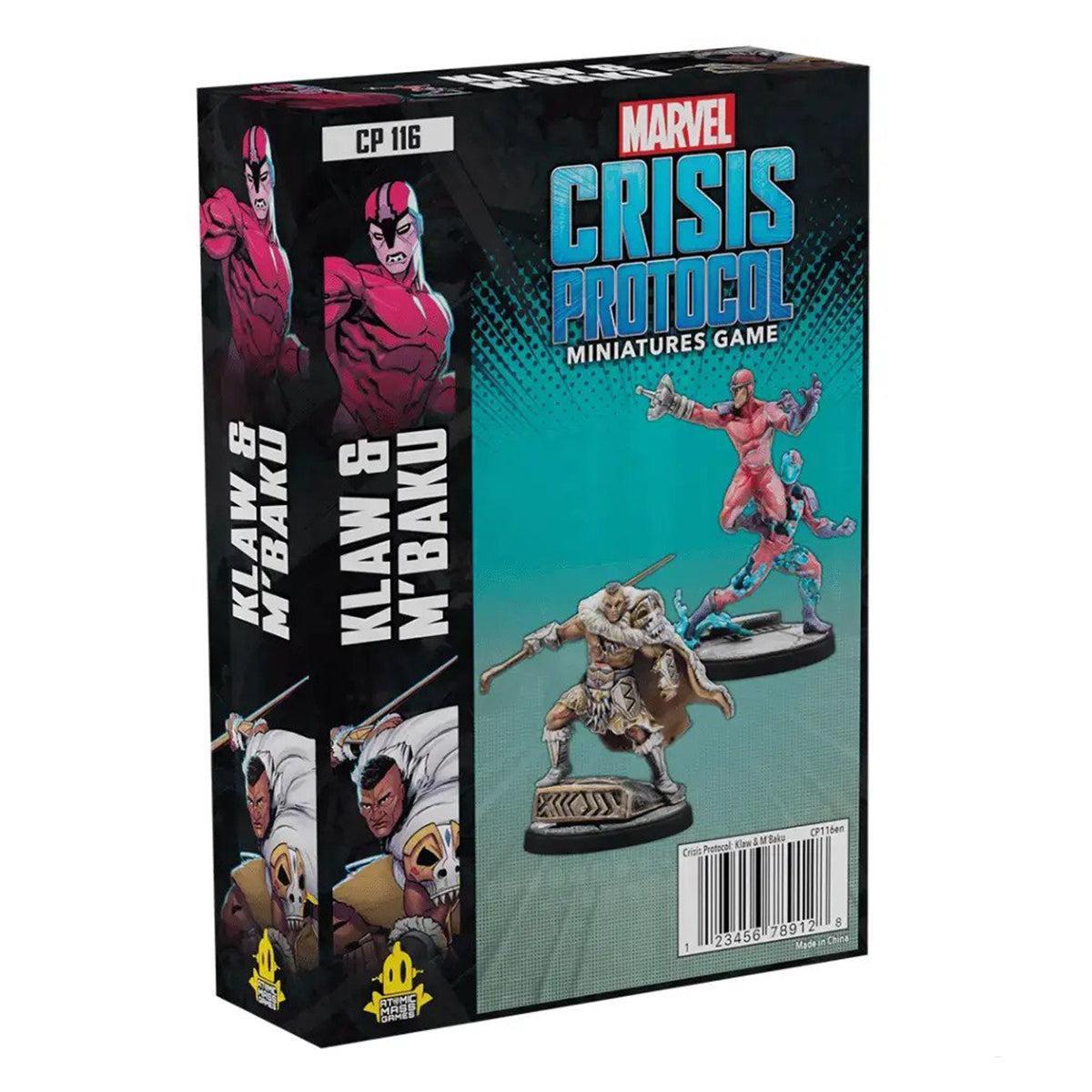 Marvel Crisis Protocol Miniatures Game Klaw & M'Baku Expansion
