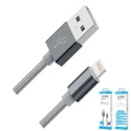 8Ware Premium Apple Certified USB Lightning Data Sync Fast Charging Cable, 1 Met