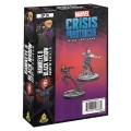 Marvel Crisis Protocol Miniatures Game Hawkeye and Black Widow