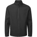 Premier Mens Windchecker Recycled Soft Shell Jacket (Black) (5XL)