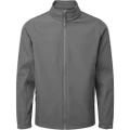 Premier Mens Windchecker Recycled Soft Shell Jacket (Dark Grey) (5XL)