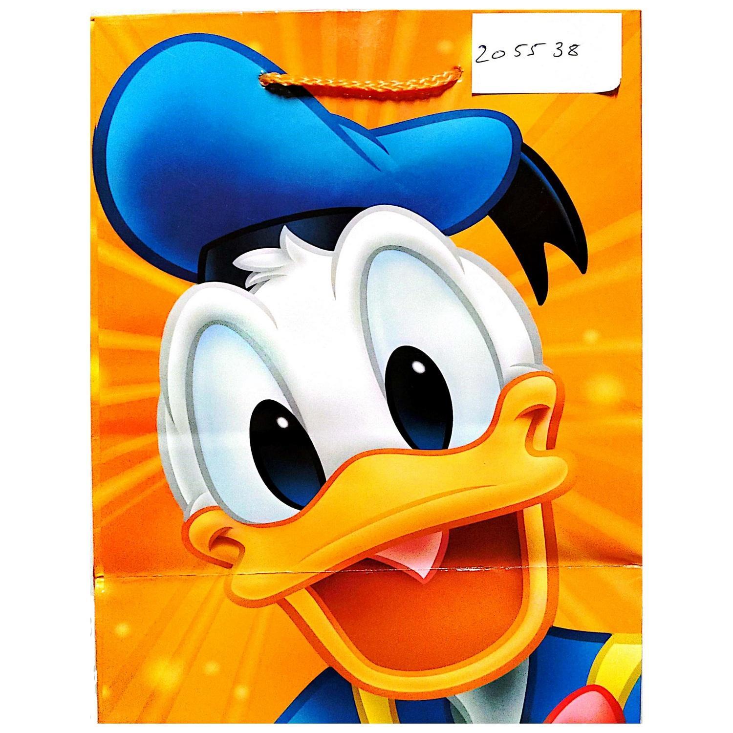Disney Donald Duck Gift Bag (Orange/White/Blue) (One Size)