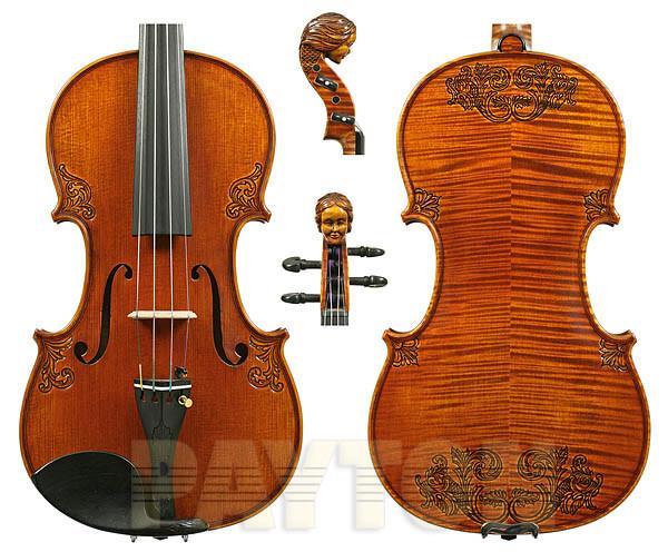 Gliga Vasile Violin Special Lady Scroll