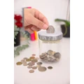 Vistara Aussie Coin Counter & Money Jar