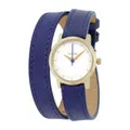 Nixon Ladies' A403-1675-00 Quartz Watch - White Dial, Leather Strap