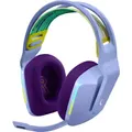 Logitech G G733 Wireless Over-the-head Stereo Gaming Headset - Lilac - Binaural - Circumaural - 2000 cm - 39 Ohm - 20 Hz to 20 kHz - Cardioid, - USB