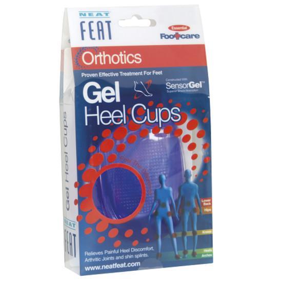 Neat Feat Orthotic Gel Heel Cups Large