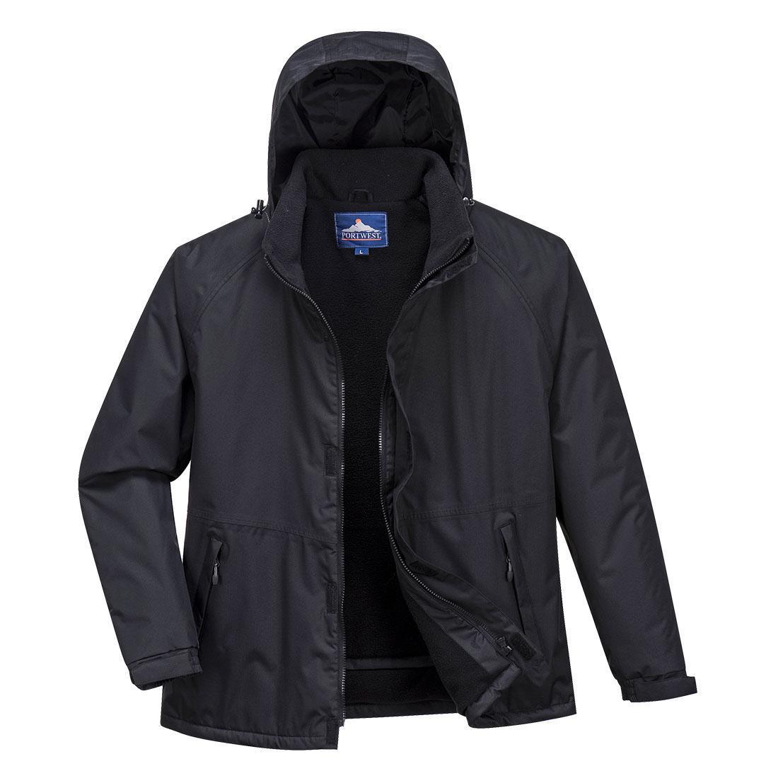 Portwest Mens Limax TK2 Winter Insulated Jacket (Black) (L)