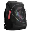 MSI Titan Gaming Backpack For 15.6"-17.3" Laptop/Notebook - Black - fits GE and