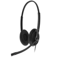 Yealink YHD342-LITE Wideband QD Dual Headset, Foam Ear Cushion, for Yealink IP Phones, QD cord not included