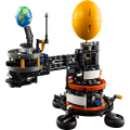 Lego Planet Earth And Moon In Orbit