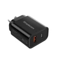 [CU220] Dual Port PD 20W Fast Wall Charger USB-C + USB-A for Phone Tablet