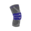 Knee Support Pads Brace Protector Full Gel Sports Joint Medial Gym Patella Strap Grey