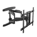 KONIC 37"-70" Full-Motion TV Wall Mount - Snap-in VESA PLATE - Weight Capacity