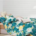Odyssey Living Bermuda Printed Cotton Quilt Cover Set