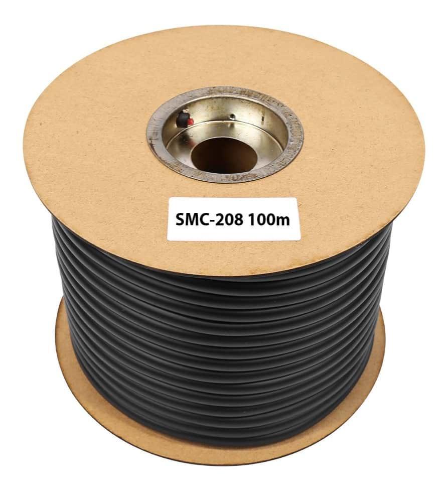 SWAMP SMC-208 Stage Series BLACK Microphone Cable - 100m Roll