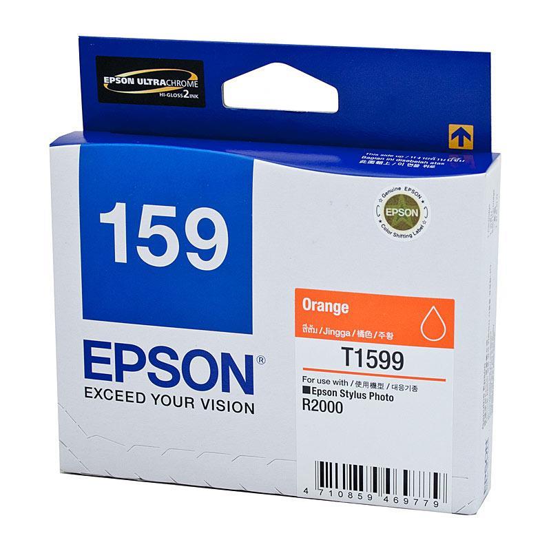 【Sale】EPSON 159 Orange Ink Cartridge Suits R2000 Printer