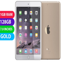 Apple iPad Mini 3 Cellular (128GB, Gold) Australian Stock - Excellent - Refurbished