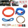 1500W Car Audio Amplifier Wiring Kit Power Cable Wire Subwoofer Speaker AGU FUSE