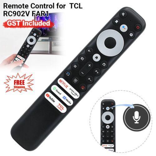 2x TV Remote Control For TCL RC902V FAR1 75C635, 65C635, 55C635, 50C635, 43C635