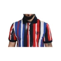 100% Authentic Dolce & Gabbana Striped Polo T-Shirt 48 IT Men