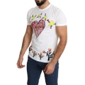 Saint Valentine Print Crew Neck Short Sleeves T-shirt 44 IT Men