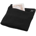 Bullet Brisky Sweatband With Zipper (Pack of 2) (Solid Black) (8 x 8 x 1 cm)