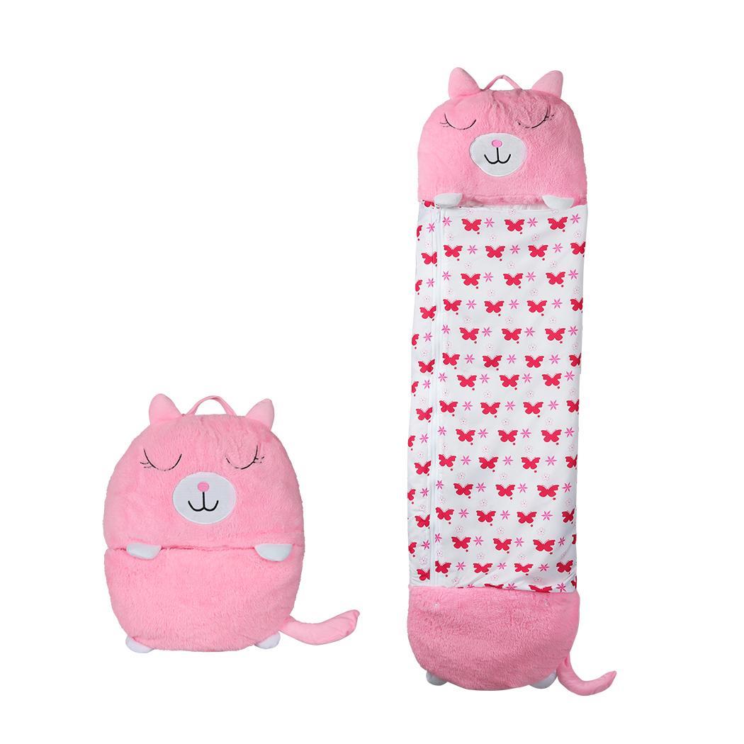 Mountview Sleeping Bag Child Pillow Stuffed Toy Kids Bags Gift Toy Cat 180cm L