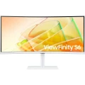 Samsung ViewFinity S65TC 34" Curved 1000R Thunderbolt4 Ultrawide Monitor - White