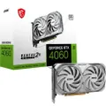 MSI NVIDIA GeForce RTX 4060 VENTUS 2X WHITE 8G OC 8GB OC GDDR6 Graphics Card 2
